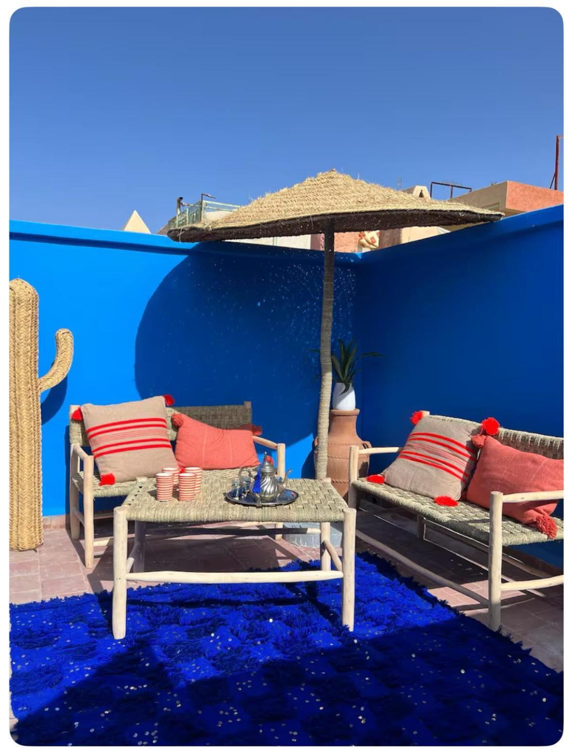 Jolie Maison/riad 6 pers dans un cadre familial Marrakesh Extérieur photo